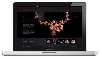 WEB DESIGN: PALOMA SANCHEZ JEWELRY
