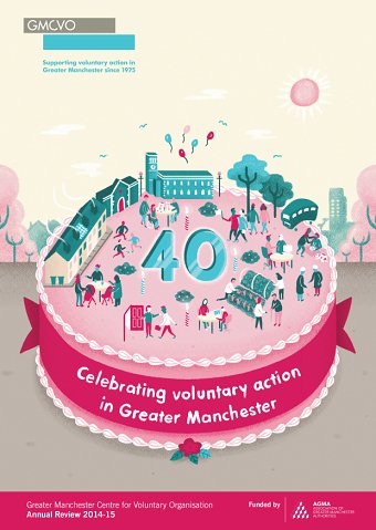 GMCVO Annual Review Cover 2014 - 21015