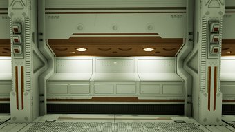 Space corridor for portfolio