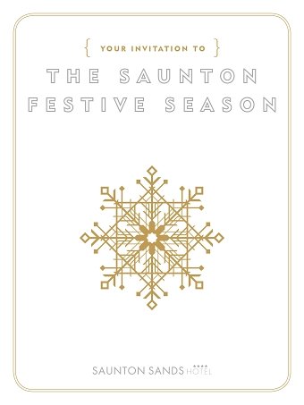 Sauton Sands - Xmas brochure
