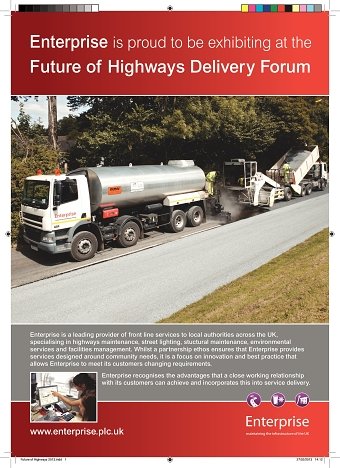 Future of Highways advert