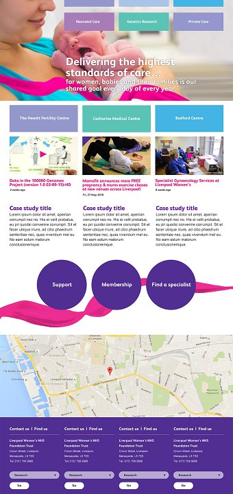 Responsive website Proposal for pitch