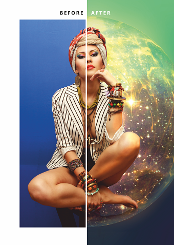Photo retouching