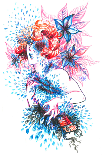 'Ghost Flowers' - Personal Work