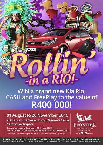 Rollin in a RIO poster design