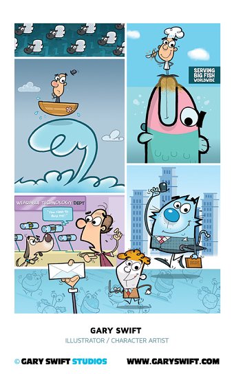 Gary Swift Studios / Business Cartoons