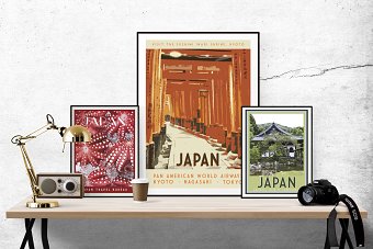 Retro Inspired Travel Posters