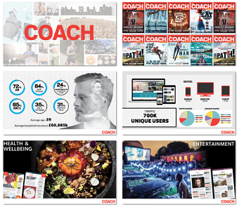 Powerpoint presentaion for Coach Magazine