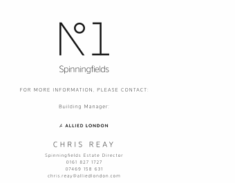 No1 Spinningfields