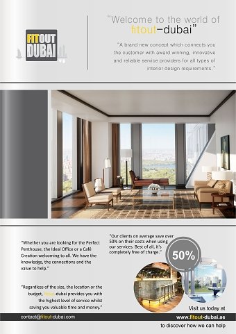 fitout dubai marketing flyer