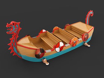 Dragon Wizard Boat concept art visulisations