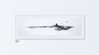 Horizons: Ink on paper