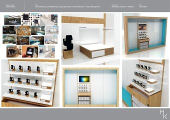 Smartwatches Premium Wall Display Fixture