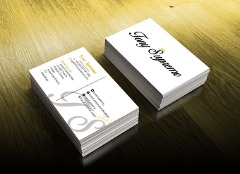 Logo Design & Business Card Design & Print