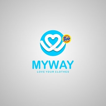 Logo&Packaging for household chemicals brand MyWay by Tide