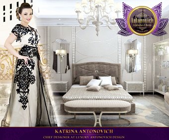 Elegant style in the interior of Luxury Antonovich Design