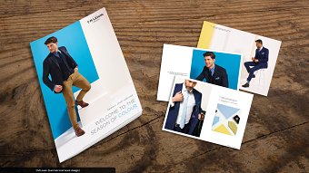 T.M.  Lewin Summer look book