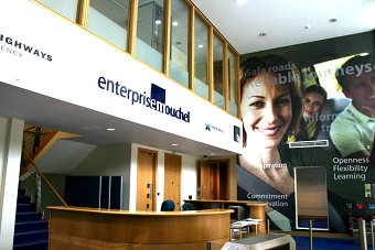 Reception branding