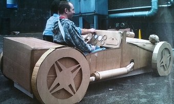 Caterham (Kitcar) Cardboard and Foam model