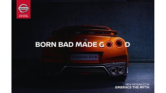 Nissan GT-R - Born Bad  Made Good