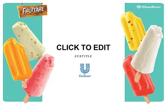 Fruttare/ MillwardBrown Template Design