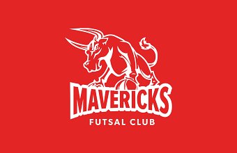 Mavericks Futsal Club branding