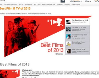 Best Films and TV of 2013 - Amazon concept