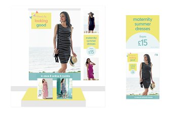 Mothercare Window Display and Point of Sale