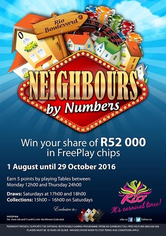Neighbours by numbers poster