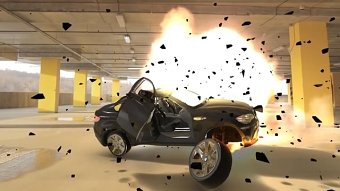 Car explosion VFX breakdown