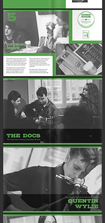 The Greenroom E-zine