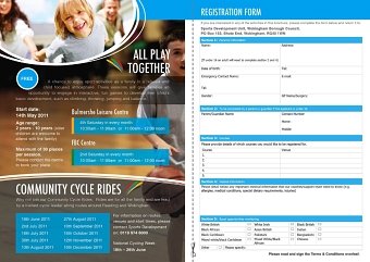 Community Sport  Brochure