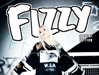 FIZZY MAG BLACK AND WHITE ISSUE