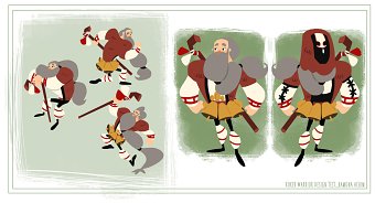 Kukeri - visual development