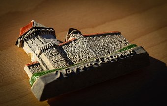 Ceramic miniature - Castle