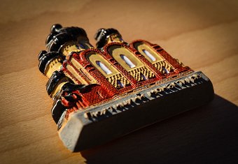 Ceramic miniature - Monastery