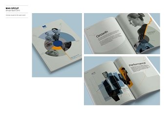 Mann Group Annual report concept