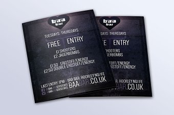 Baa Bar - Flyer