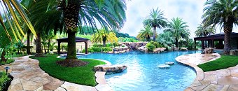 Spectacular private landscape environment