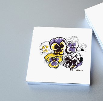 GRAPHIC DESIGN Viola wittrockiana