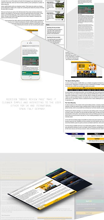 review page redesign