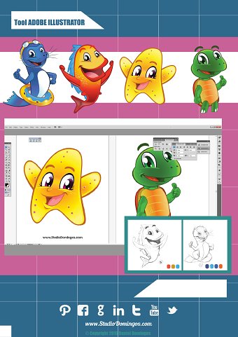 Mascot creation - Illustrator CS