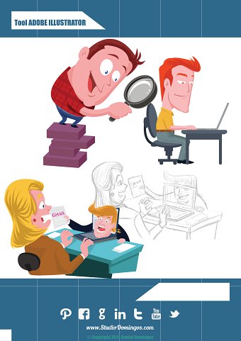 Illustrations for Blogs and Social Media