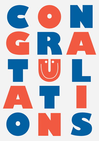 Congratulations!