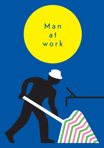 Man at work