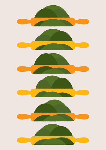 The rolling hills