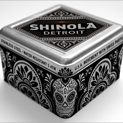 Packaging design; Shinola watches
