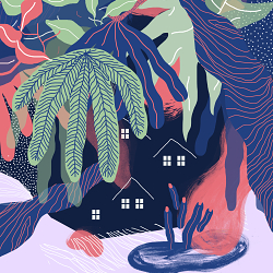 Cover Illustration for ZERONEGATIVO