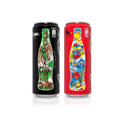 Coca-Cola Sleek Can Decor