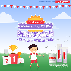 Sudocrem Summer Sports Day Facebook Campaign